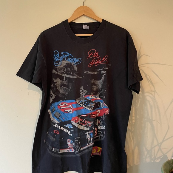 Vintage Dale Earnhardt 3 T Shirt Tee Extra Large XL Nascar Winston Cup 90s - Picture 6 of 7
